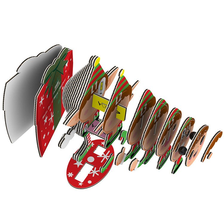 3D Puzzel - Kerst Elf - Speciale puzzels Eugy - In den Olifant