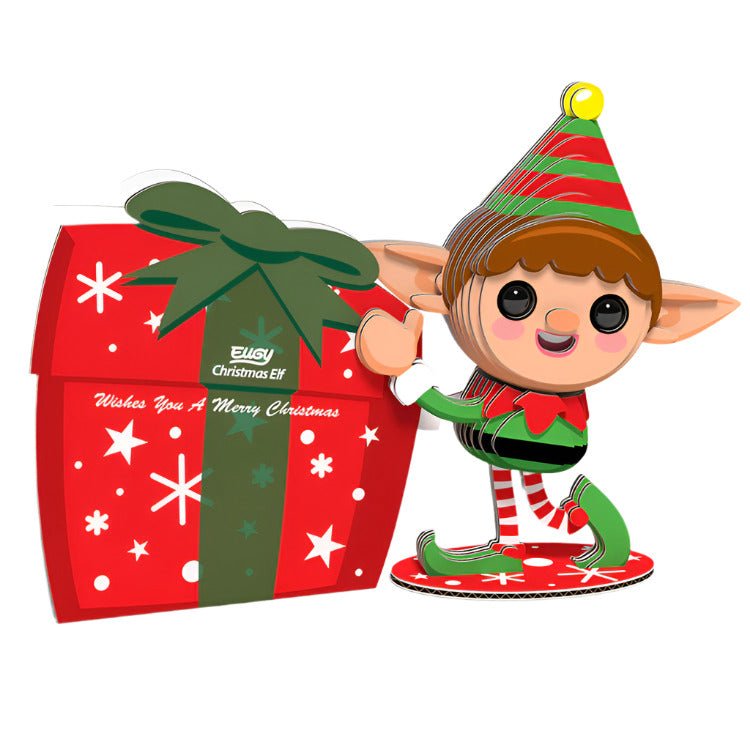 3D Puzzel - Kerst Elf - Speciale puzzels Eugy - In den Olifant