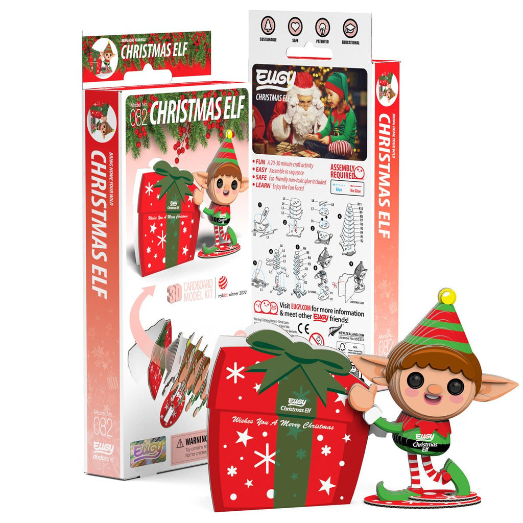 3D Puzzel - Kerst Elf - Speciale puzzels Eugy - In den Olifant