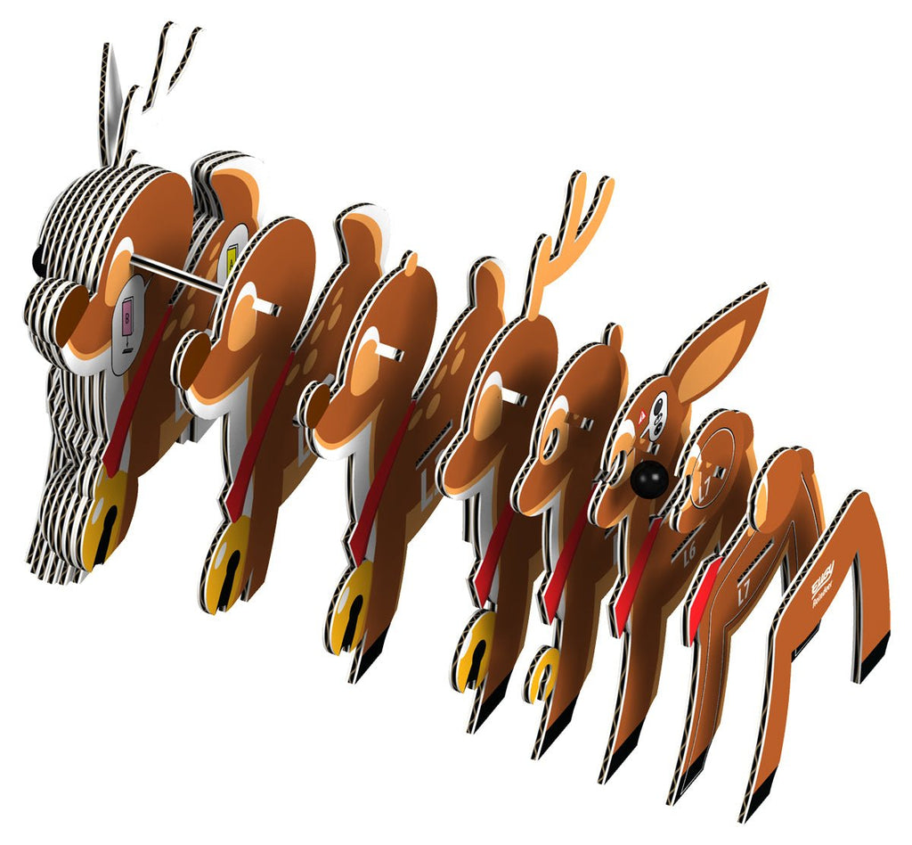 3D puzzel - Kerst Rendier - Speciale puzzels Eugy - In den Olifant