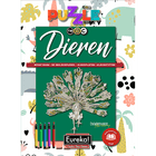 3D Puzzel Om In Te Kleuren - Dieren - Knutselsets Eureka - In den Olifant