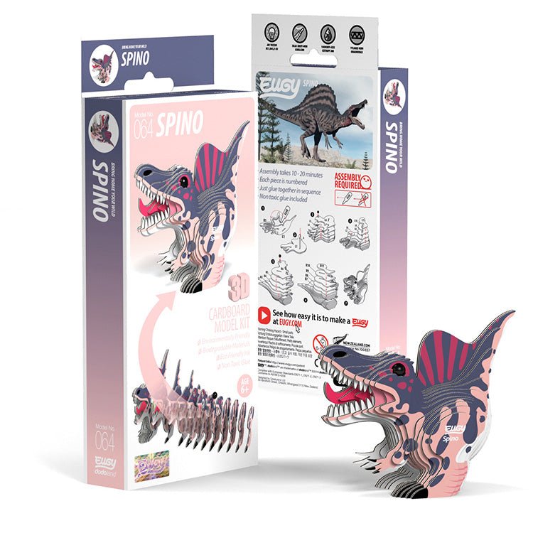 3D puzzel - Prehistorie Spinosaurus - Speciale puzzels Eugy - In den Olifant