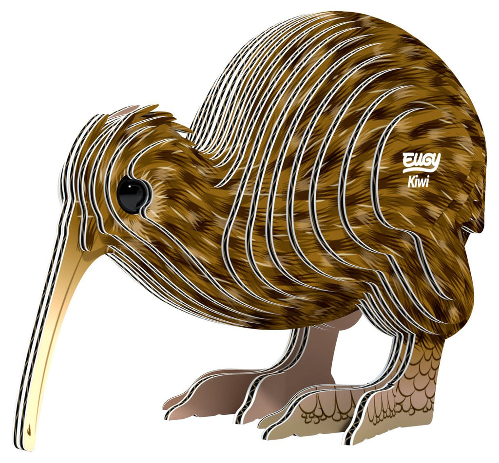 3D puzzel - Vogel Kiwi - Speciale puzzels Eugy - In den Olifant