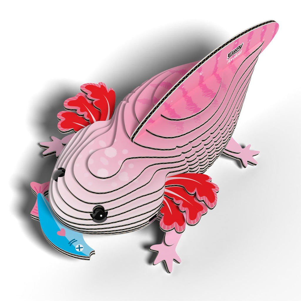 3D puzzel - Wild Dier Axolotl - Speciale puzzels Eugy - In den Olifant