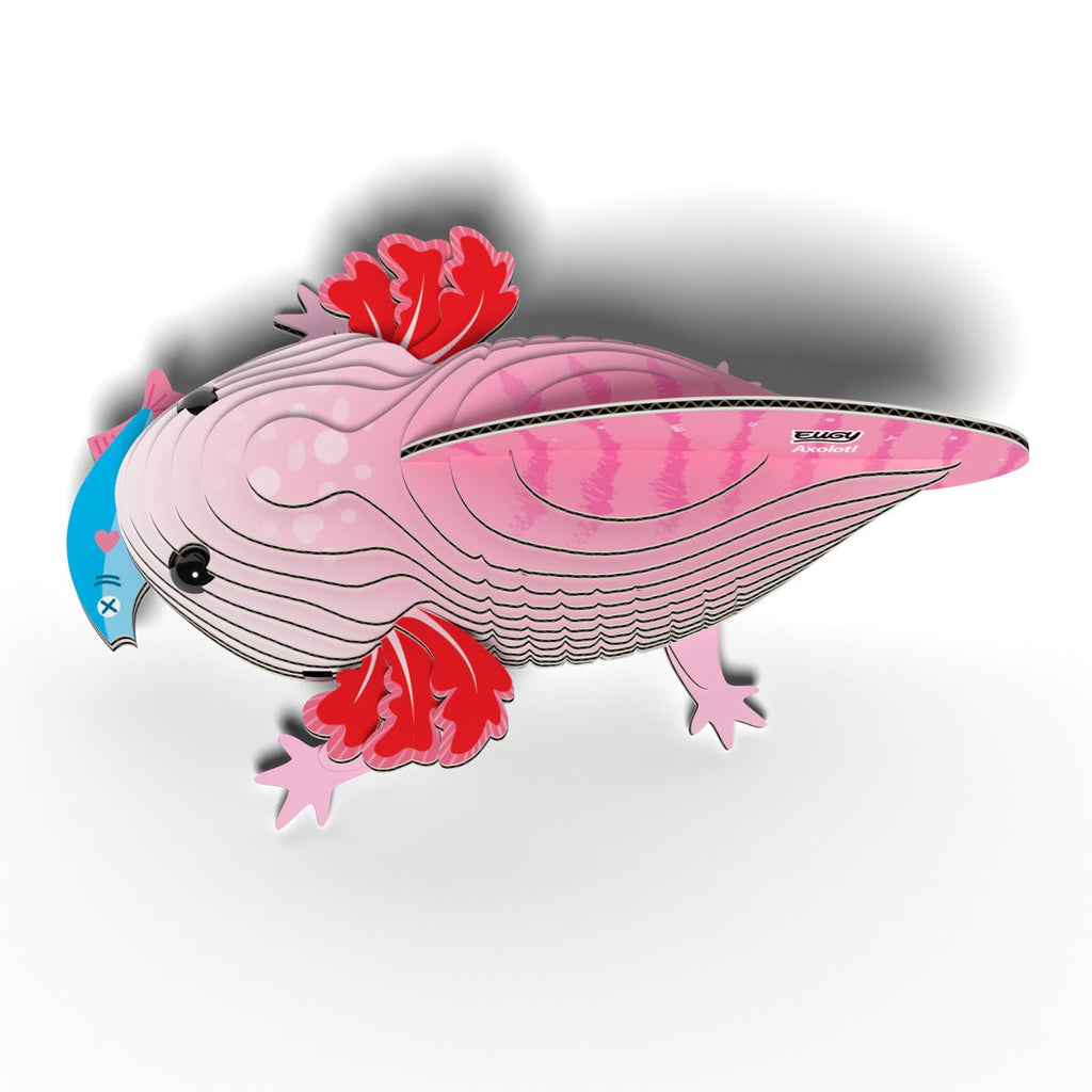 3D puzzel - Wild Dier Axolotl - Speciale puzzels Eugy - In den Olifant