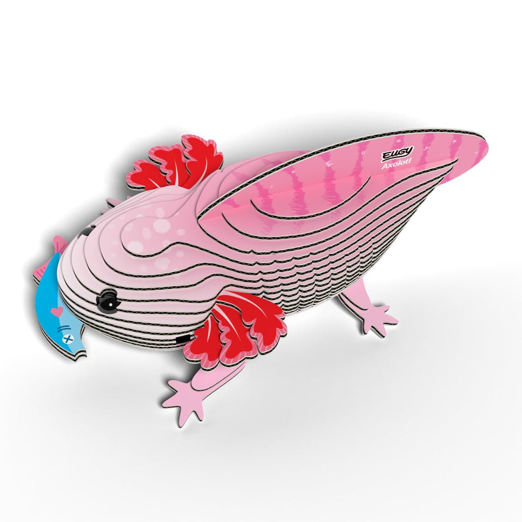 3D puzzel - Wild Dier Axolotl - Speciale puzzels Eugy - In den Olifant