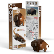 3D puzzel - Wild Dier Bizon - Speciale puzzels Eugy - In den Olifant