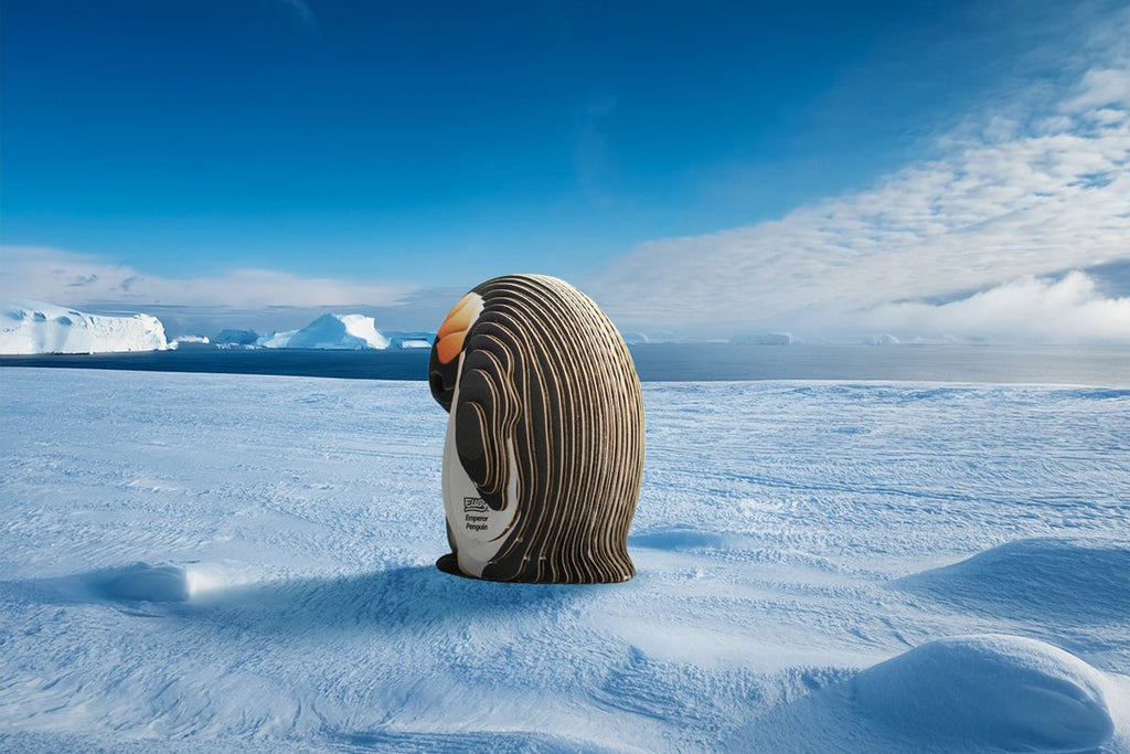 3D puzzel - Wild Dier Emperor Penguin - Speciale puzzels Eugy - In den Olifant