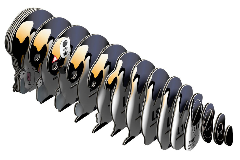 3D puzzel - Wild Dier Emperor Penguin - Speciale puzzels Eugy - In den Olifant