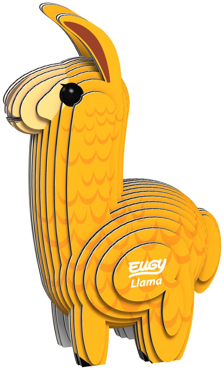 3D puzzel - Wild Dier Llama - Speciale puzzels Eugy - In den Olifant