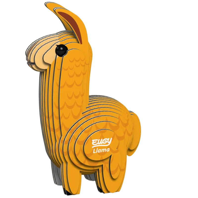 3D puzzel - Wild Dier Llama - Speciale puzzels Eugy - In den Olifant
