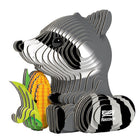 3D puzzel - Wild Dier Wasbeer - Speciale puzzels Eugy - In den Olifant