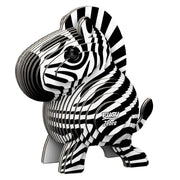 3D puzzel - Wild Dier Zebra - Speciale puzzels Eugy - In den Olifant