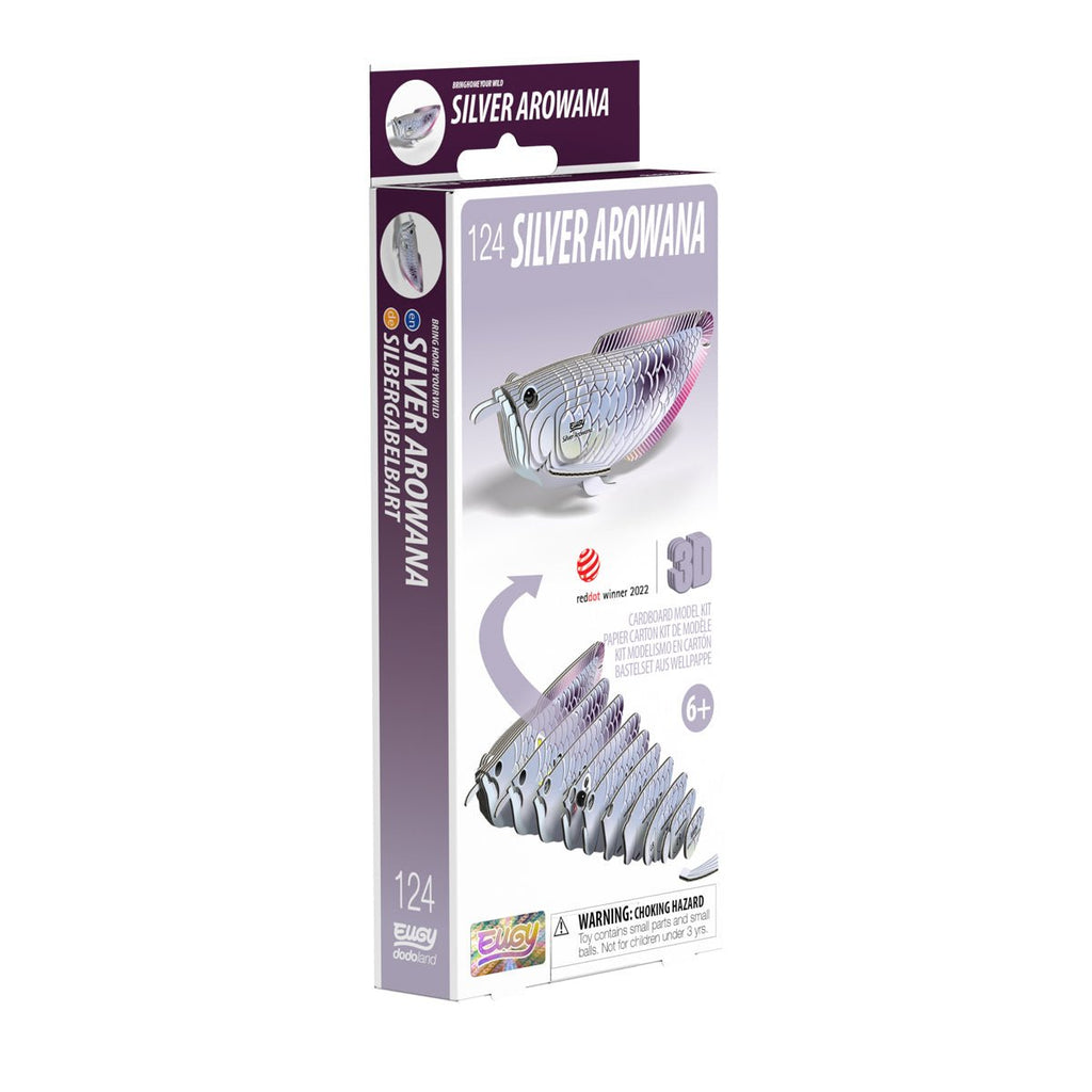 3D puzzel - Zilveren Arowana - Speciale puzzels Eugy - In den Olifant