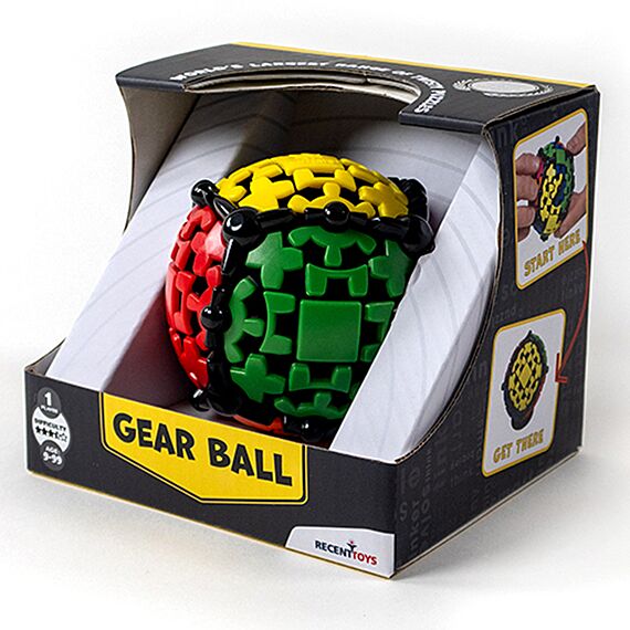 3D Puzzle Breinbreker - Gear Ball - Breinpuzzels en tangram Eureka - In den Olifant