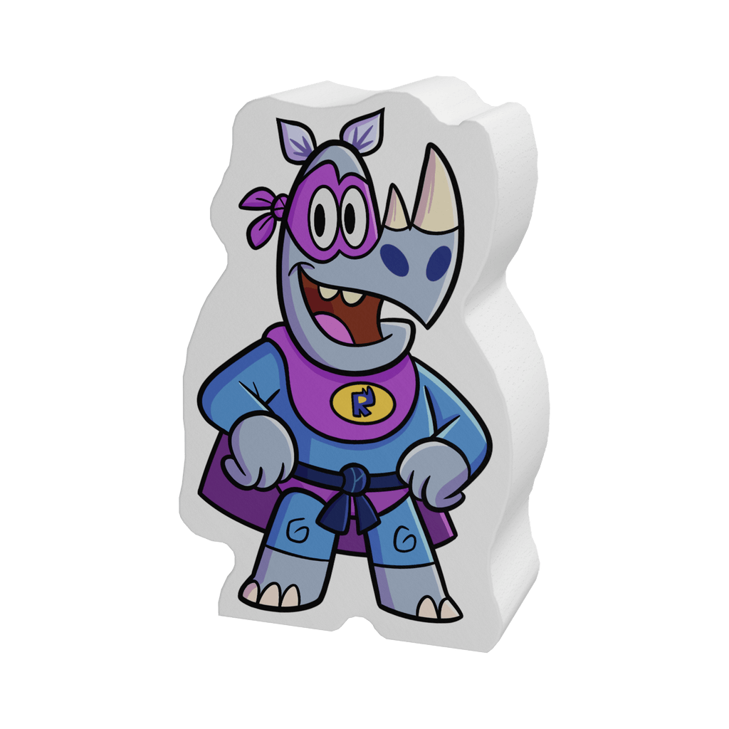 3D stapelspel met kaarten Rhino Hero The Original - Behendigheidspellen Haba - In den Olifant