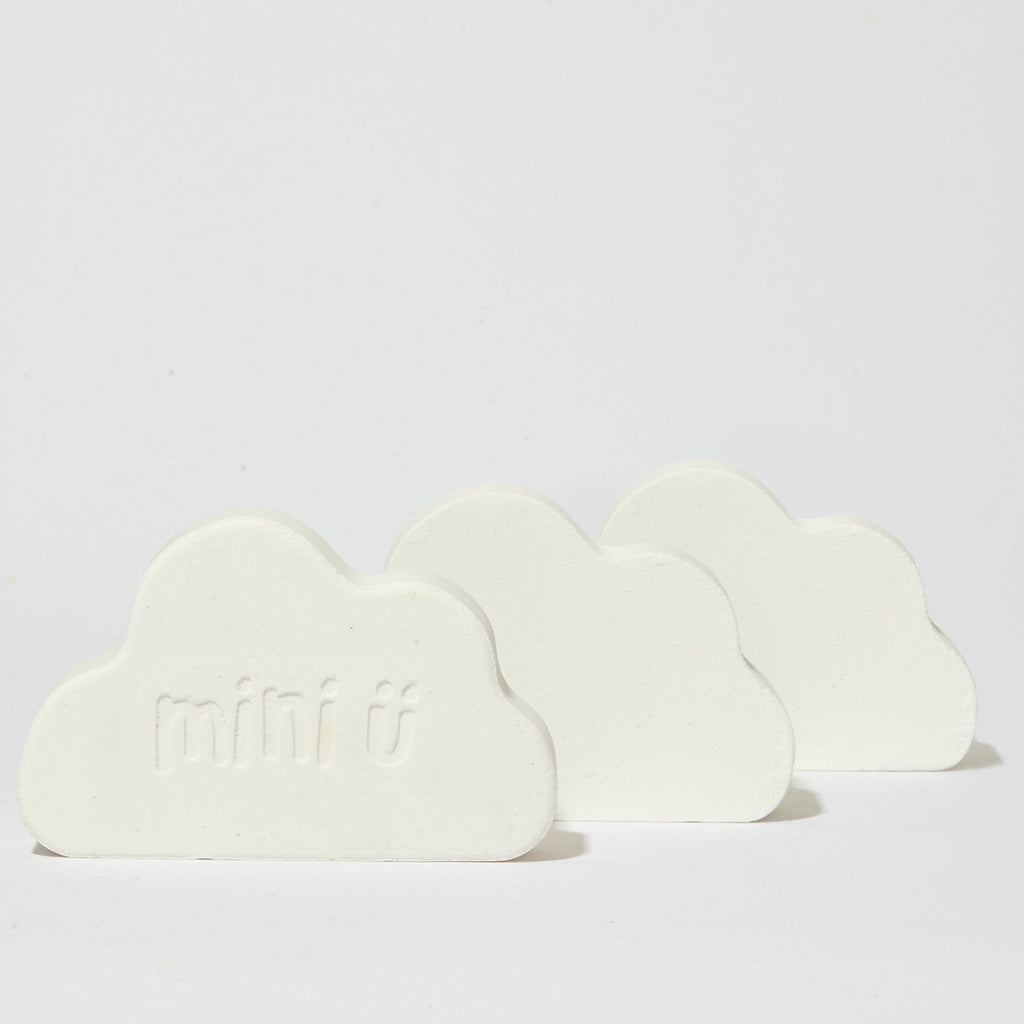 Mini U: Bombes de Bain Nuage (3 pièces)