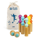 Houten Kegelspel | 6 Bowling Pins Retro