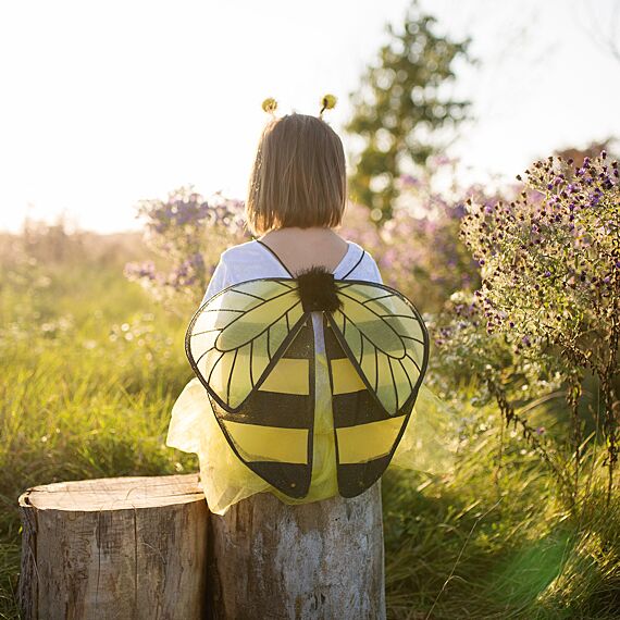 Verkleedset Glitter Bumblebee Set