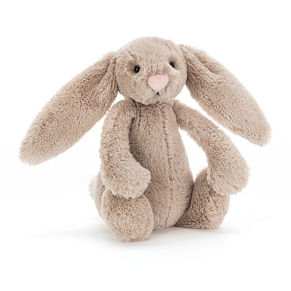 Knuffel Konijn Bashful Beige Bunny Little - 18 cm