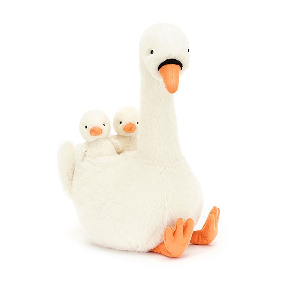 Knuffel Zwaan Featherful Swan | 39 Cm