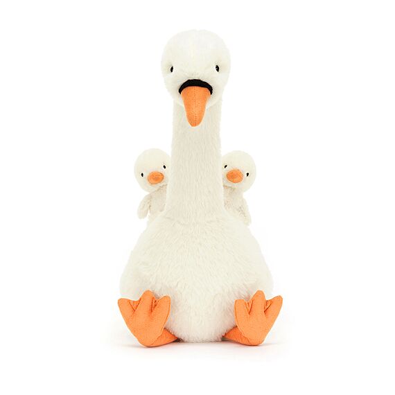 Knuffel Zwaan Featherful Swan | 39 Cm