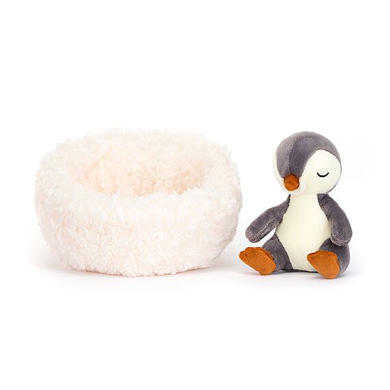 Pinguin Knuffeltje Met Nestje Hibernating Penguin