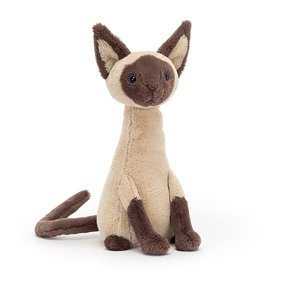 Knuffel Kat Iris Siamese Cat | 27 Cm