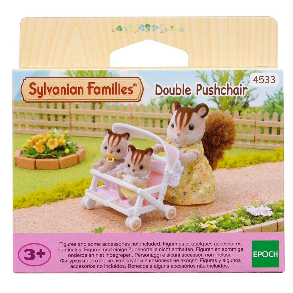 Speelset Sylvanian Families - Dubbele Kinderwagen