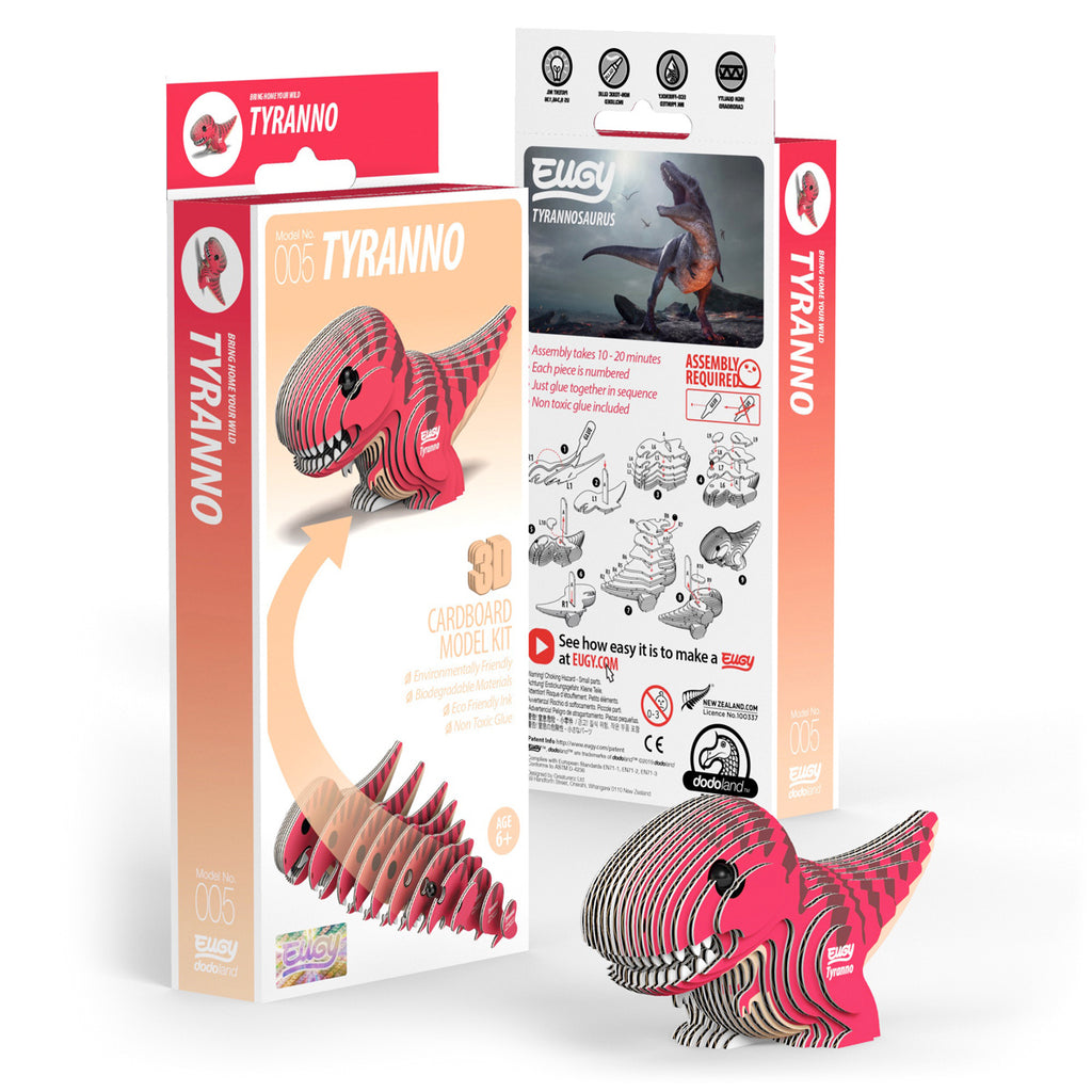 3D puzzel - Prehistorie Tyranno