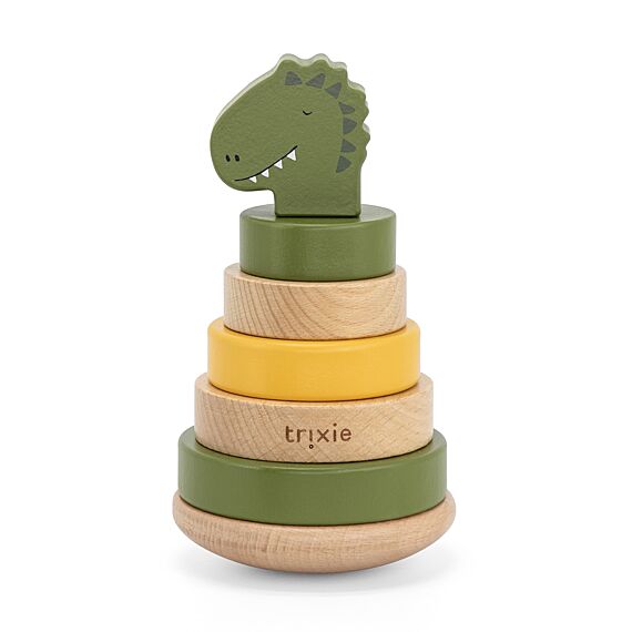 Houten Stapeltoren - Mr. Dino