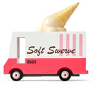 Ice Cream Van (F708) 8,4X4,1X6,5Cm, Wooden Diecast, In Giftbox,