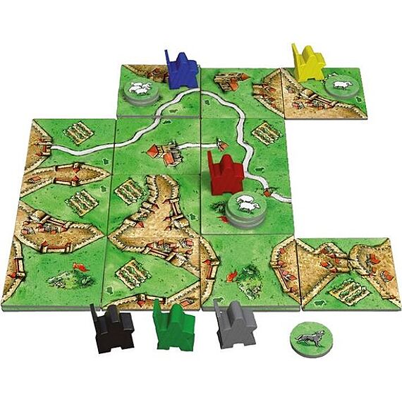 Carcassonne: Schapen & Heuvels Uitbreiding - 999 Games