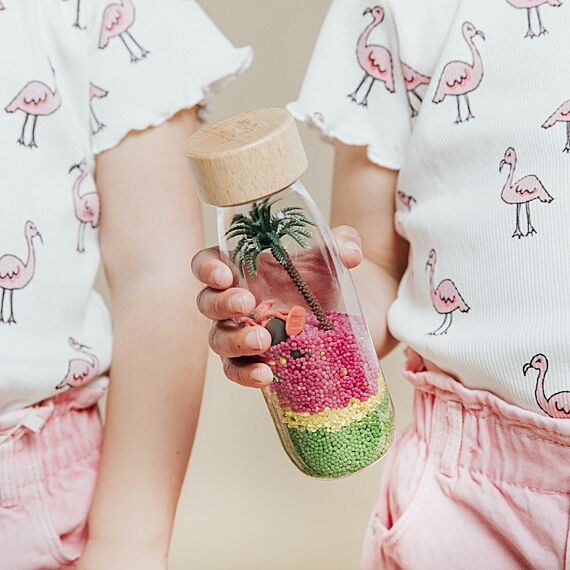 Sensorische Fles | Flamingo