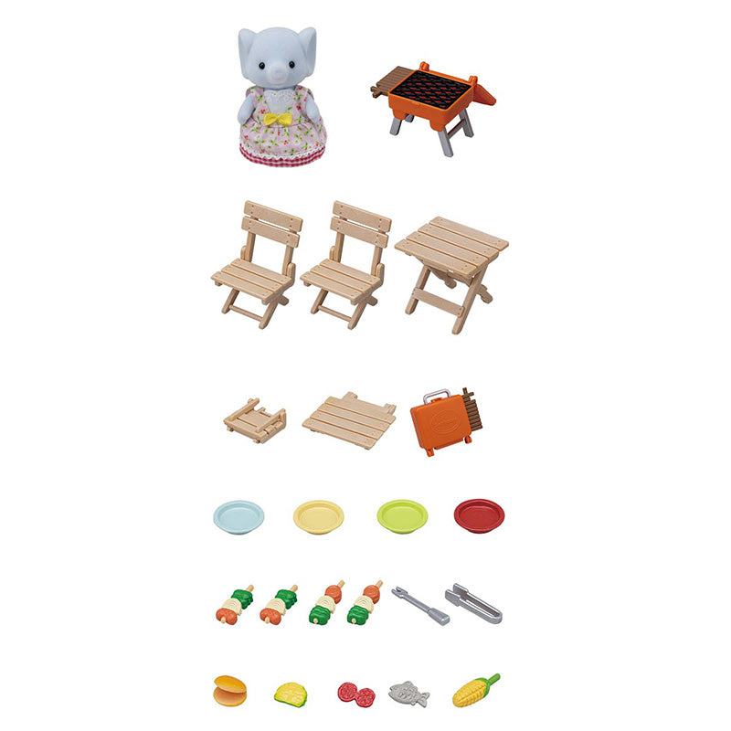 Bbq Picknick Set- Olifant Meisje