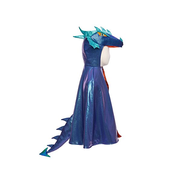 Verkleedcape Draak - Azure Metallic Dragon