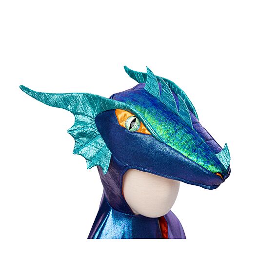 Verkleedcape Draak - Azure Metallic Dragon