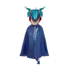 Verkleedcape Draak - Azure Metallic Dragon