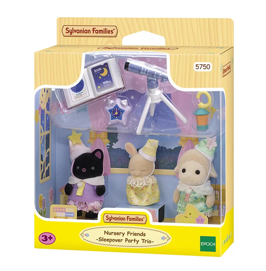 Speelset Nursery Friends - Sleepover Party Trio