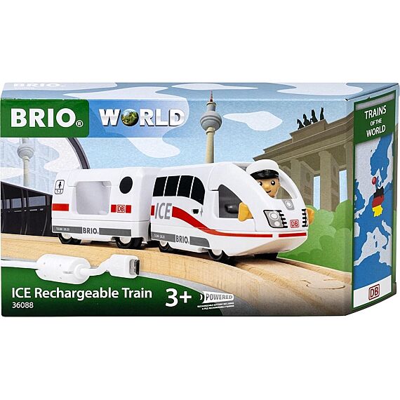 Trains Of The World Ice Rechargable Train