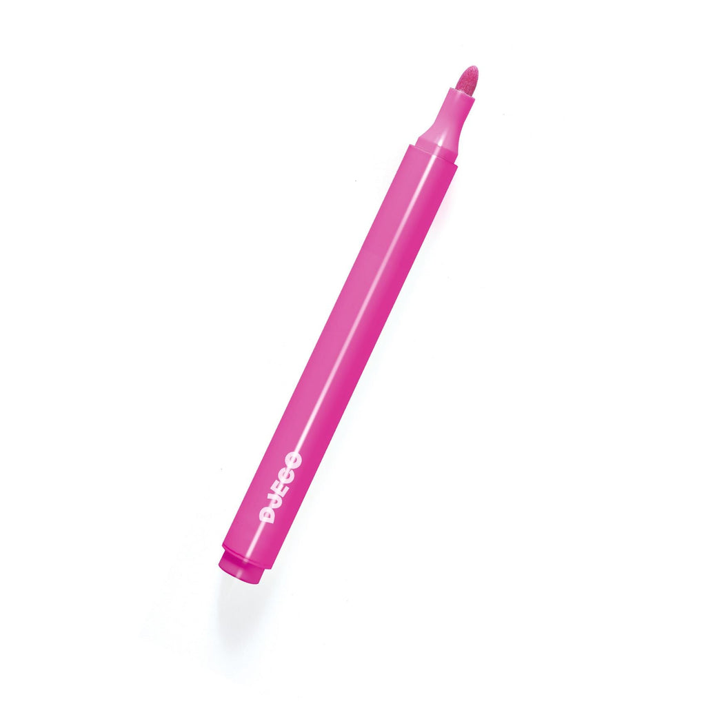 6 verfstiften - Jaren 80 - Kleuren en tekenen Djeco - In den Olifant