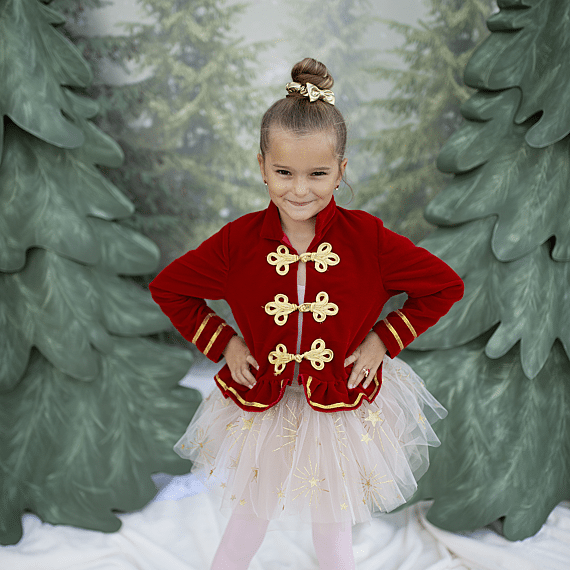 Verkleedrok Sparkle Star Tutu - White/Gold