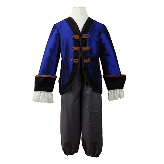 Verkleedkostuum Piraat - Commodore Pirate Jacket, Pant And Hat