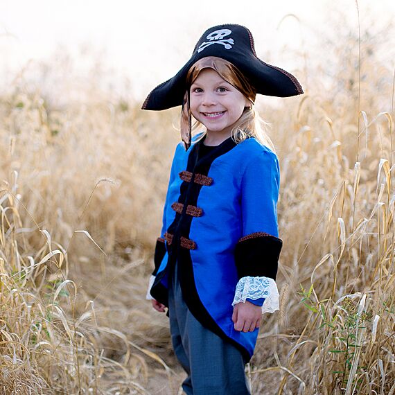 Verkleedkostuum Piraat - Commodore Pirate Jacket, Pant And Hat