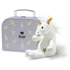 Knuffel in koffer Unica dangling unicorn in suitcase -  20 cm