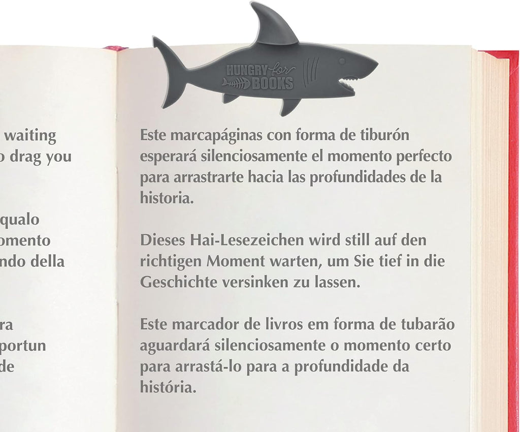 Boekenlegger Hungry For Books - Shark