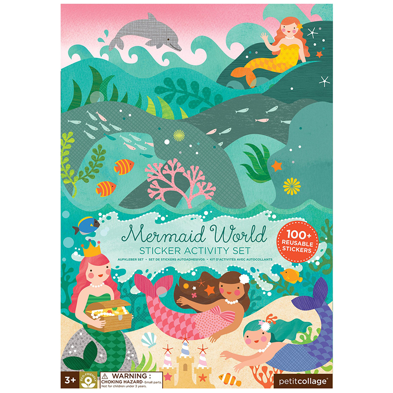 Stickerset met 100+ herbruikbare stickers - Mermaid World