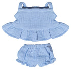 Robe de poupée avec culotte 21 cm — bleue