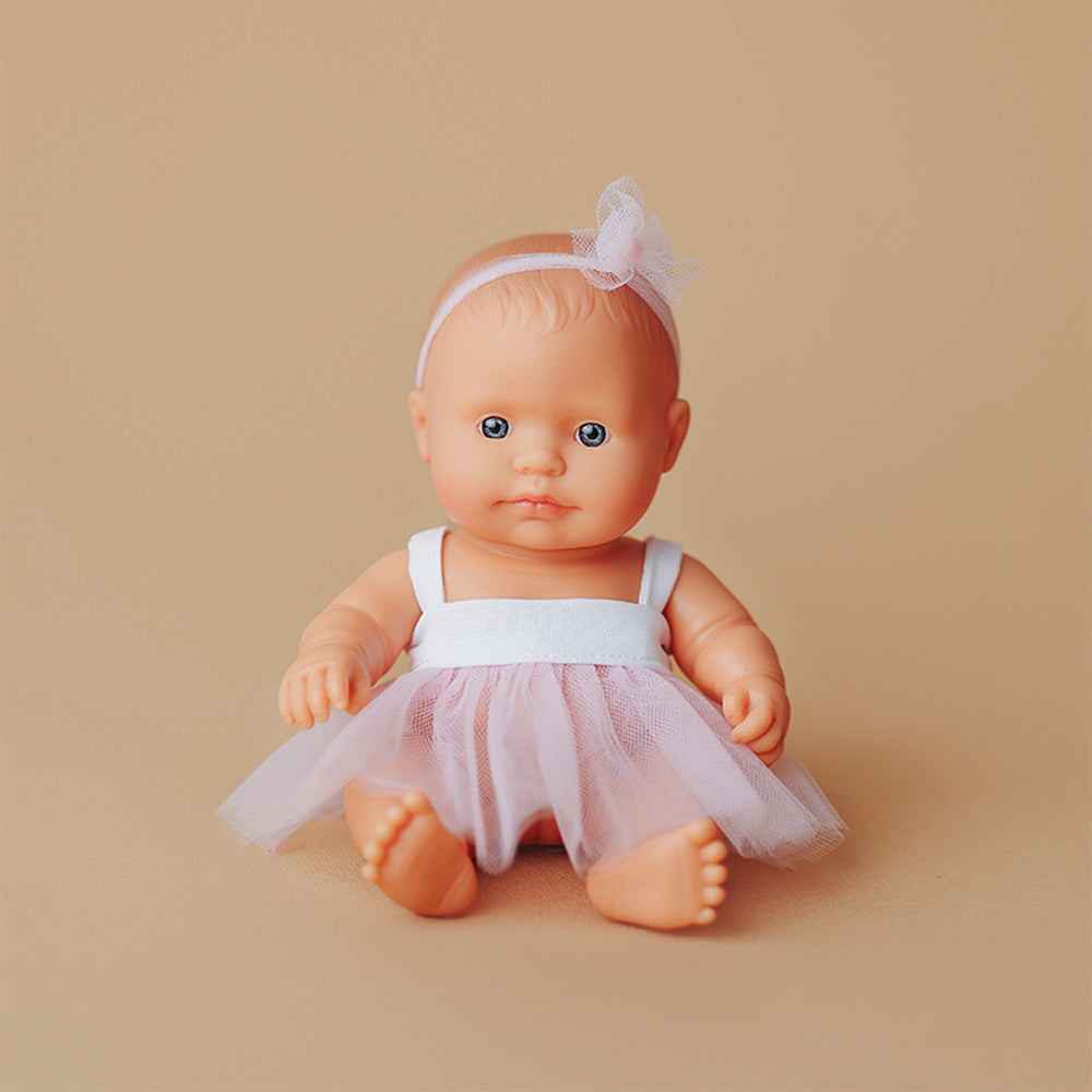 Babypop MF&M Europees meisje - 21 cm