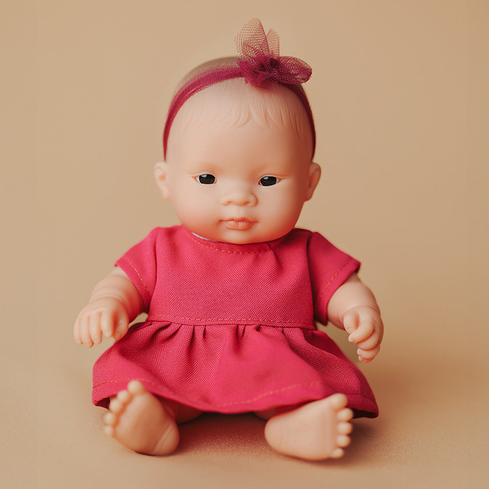 Babypop MF&M Aziatisch meisje - 21 cm